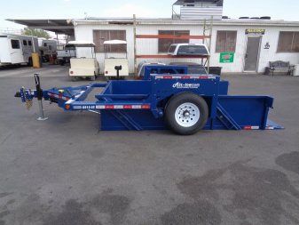 New 2025 AIR TOW * US12-55 * 12Ft Drop Deck Equipment Trailer