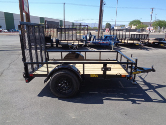 New 2025 BIG TEX Trailer * 30SA-08 * 8Ft Single Axle Utility Trailer