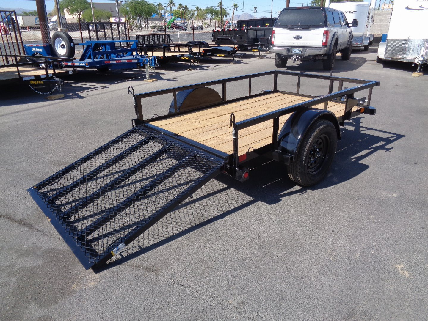New 2025 BIG TEX Trailer * 30SA-08 * 8Ft Single Axle Utility Trailer