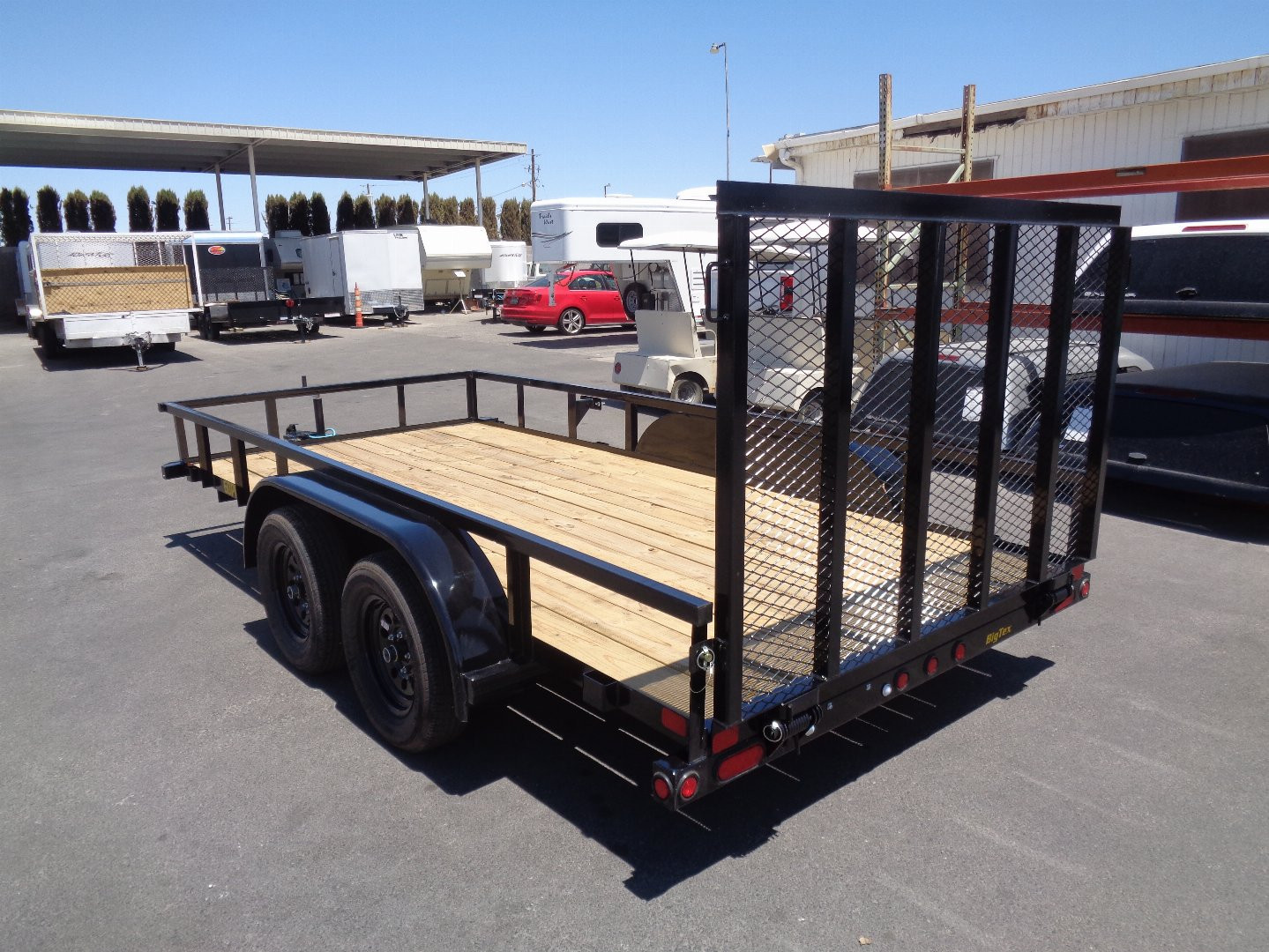 New 2025 Big Tex Trailer * 60PI-14 * 14Ft Tandem Axle Utility Trailer