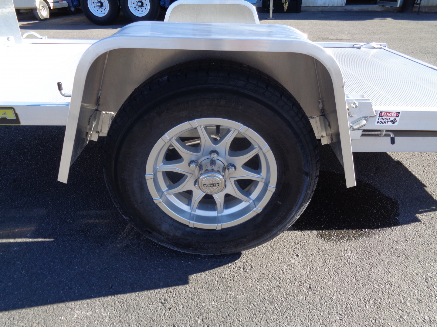 New 2026 Aluma * MC1F * Single Axle Folding Motorcycle Trailer