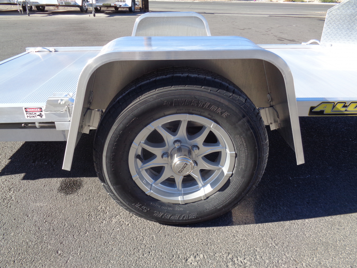 New 2026 Aluma * MC1F * Single Axle Folding Motorcycle Trailer