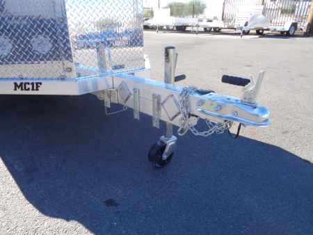 New 2026 Aluma * MC1F * Single Axle Folding Motorcycle Trailer