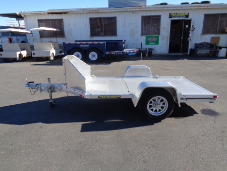 New 2026 Aluma * MC1F * Single Axle Folding Motorcycle Trailer