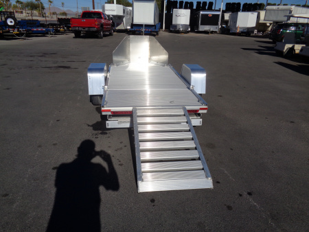 New 2026 Aluma * MC1F * Single Axle Folding Motorcycle Trailer
