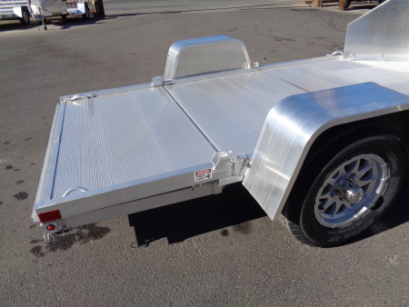 New 2026 Aluma * MC1F * Single Axle Folding Motorcycle Trailer