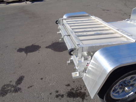 New 2026 Aluma * MC1F * Single Axle Folding Motorcycle Trailer