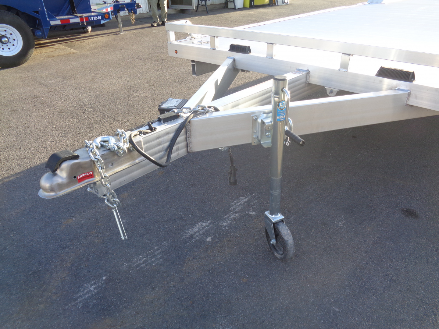 New 2026 Aluma * WB28H-TA-EL-DOF * 28Ft Wide Body Tandem Axle Drive-Over-Fender Car Hauler