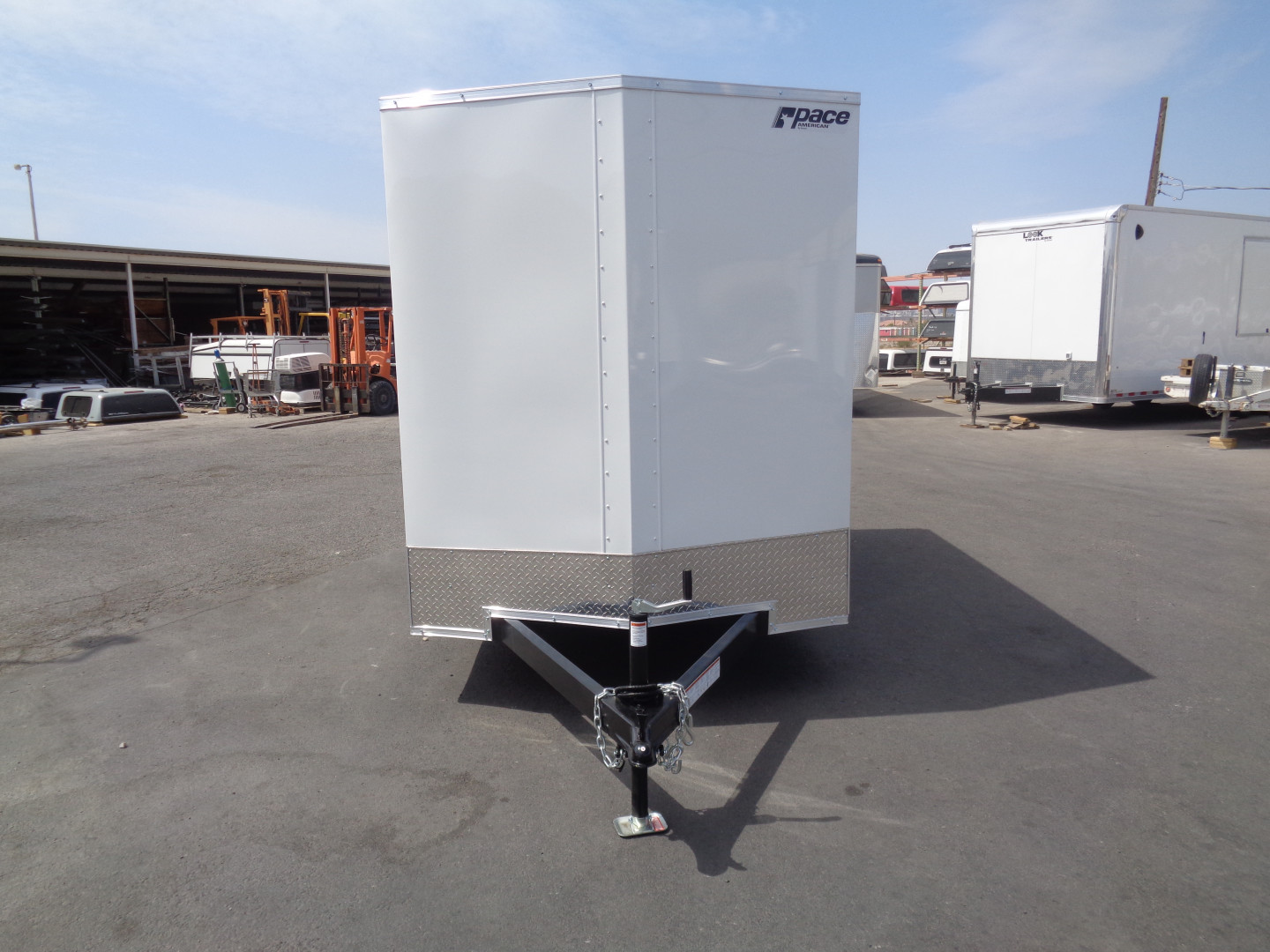 New 2026 Pace American 6x10 - Outback DLX - V-Nose Single Axle Cargo Trailer
