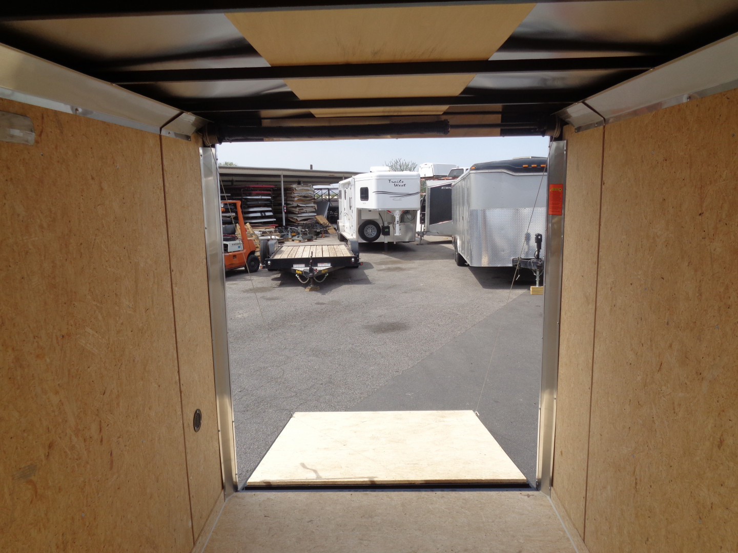New 2026 Pace American 6x10 - Outback DLX - V-Nose Single Axle Cargo Trailer