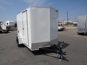 New 2026 Pace American 6x10 - Outback DLX - V-Nose Single Axle Cargo Trailer