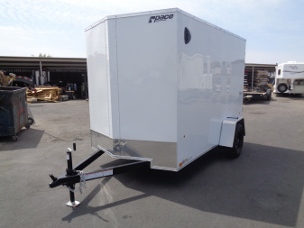 New 2026 Pace American 6x10 - Outback DLX - V-Nose Single Axle Cargo Trailer
