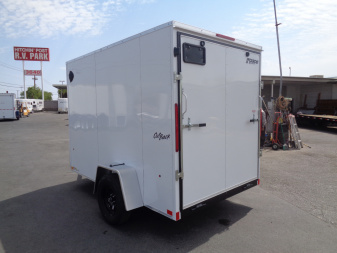 New 2026 Pace American 6x10 - Outback DLX - V-Nose Single Axle Cargo Trailer