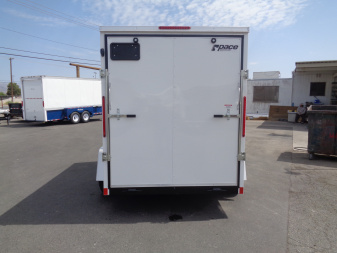New 2026 Pace American 6x10 - Outback DLX - V-Nose Single Axle Cargo Trailer