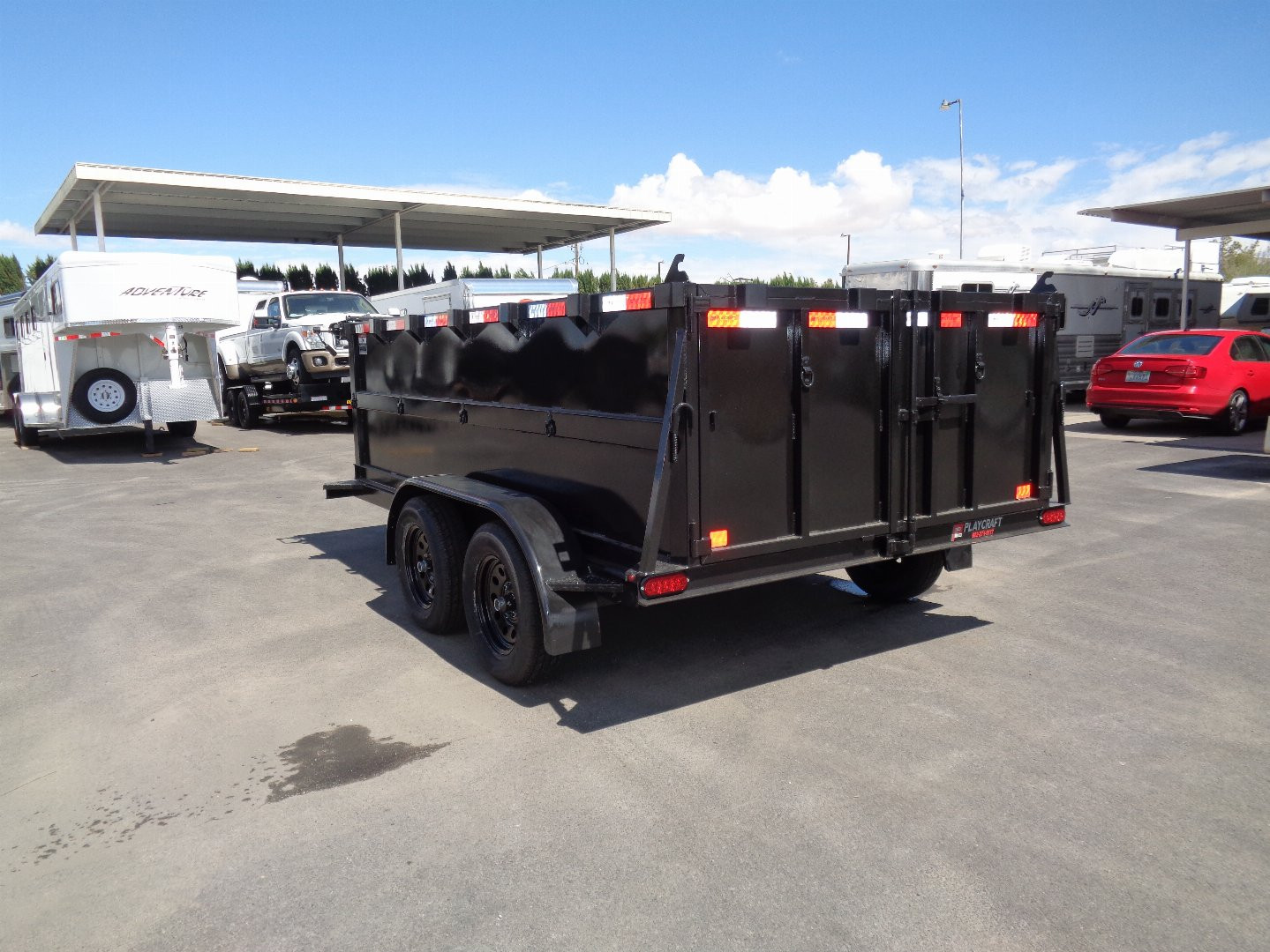 New 2023 Sun Country Play Craft LDT 6X12 7K Dump Trailer