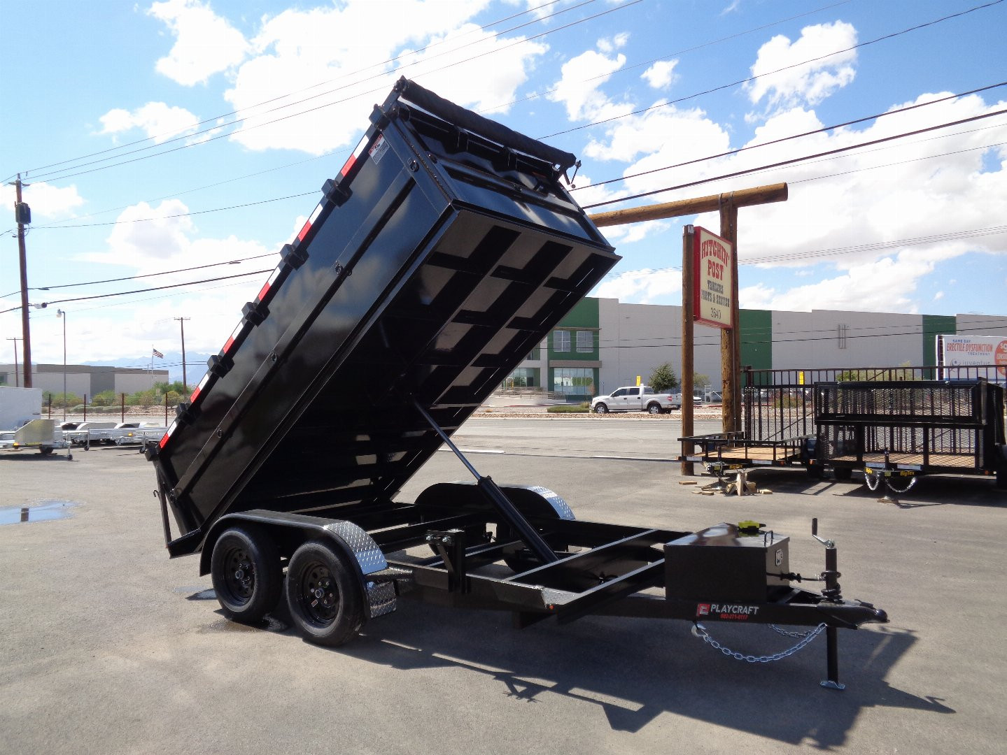 New 2023 Sun Country Play Craft LDT 6X12 7K Dump Trailer
