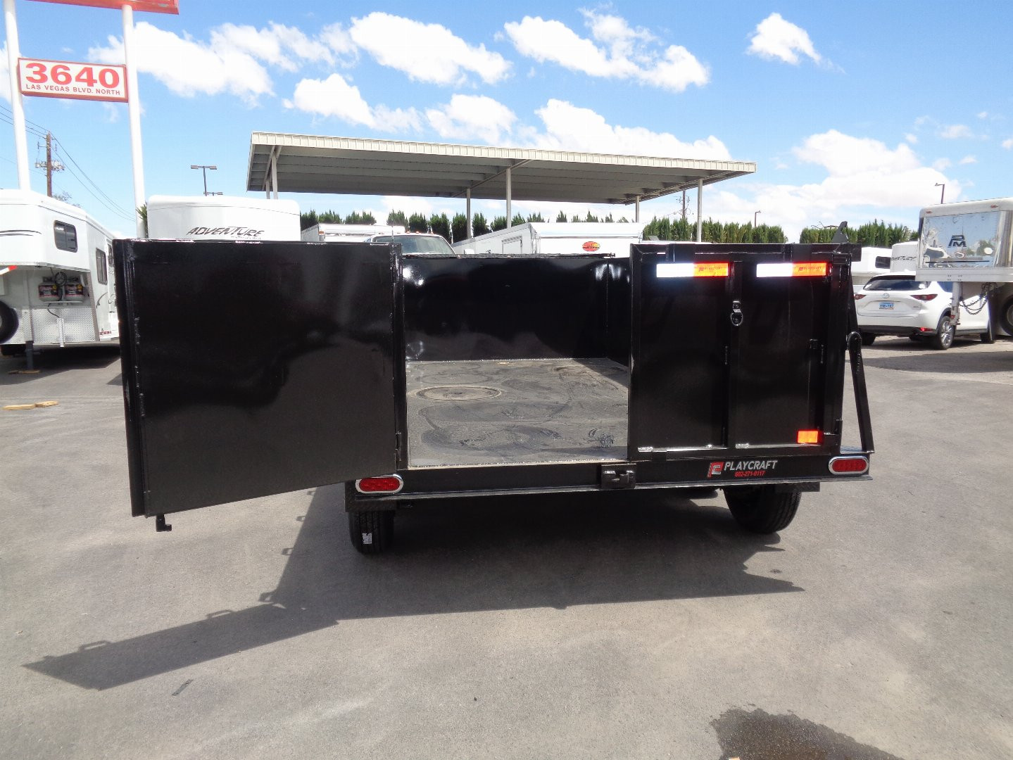 New 2023 Sun Country Play Craft LDT 6X12 10K Dump Trailer