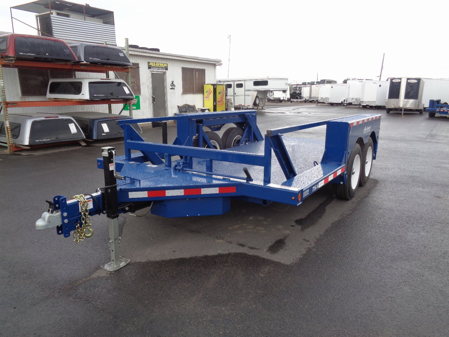 New 2025 Air Tow * T16-14 * 16Ft 14k Drop Deck Equipment Trailer