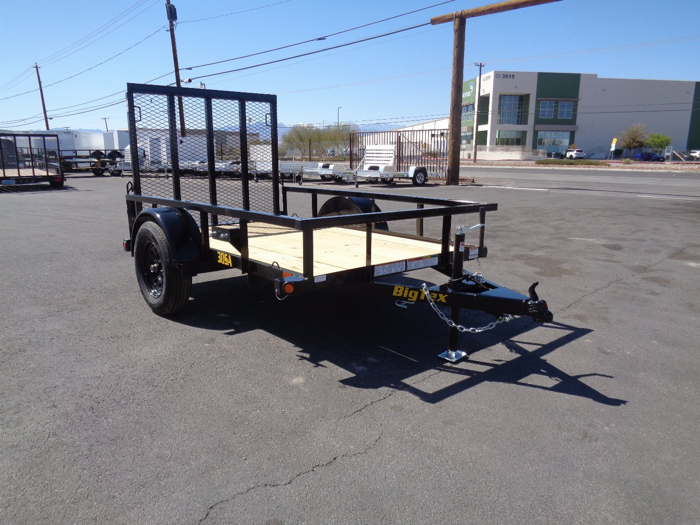 New 2025 BIG TEX Trailer * 30SA-08 * 8Ft Single Axle Utility Trailer