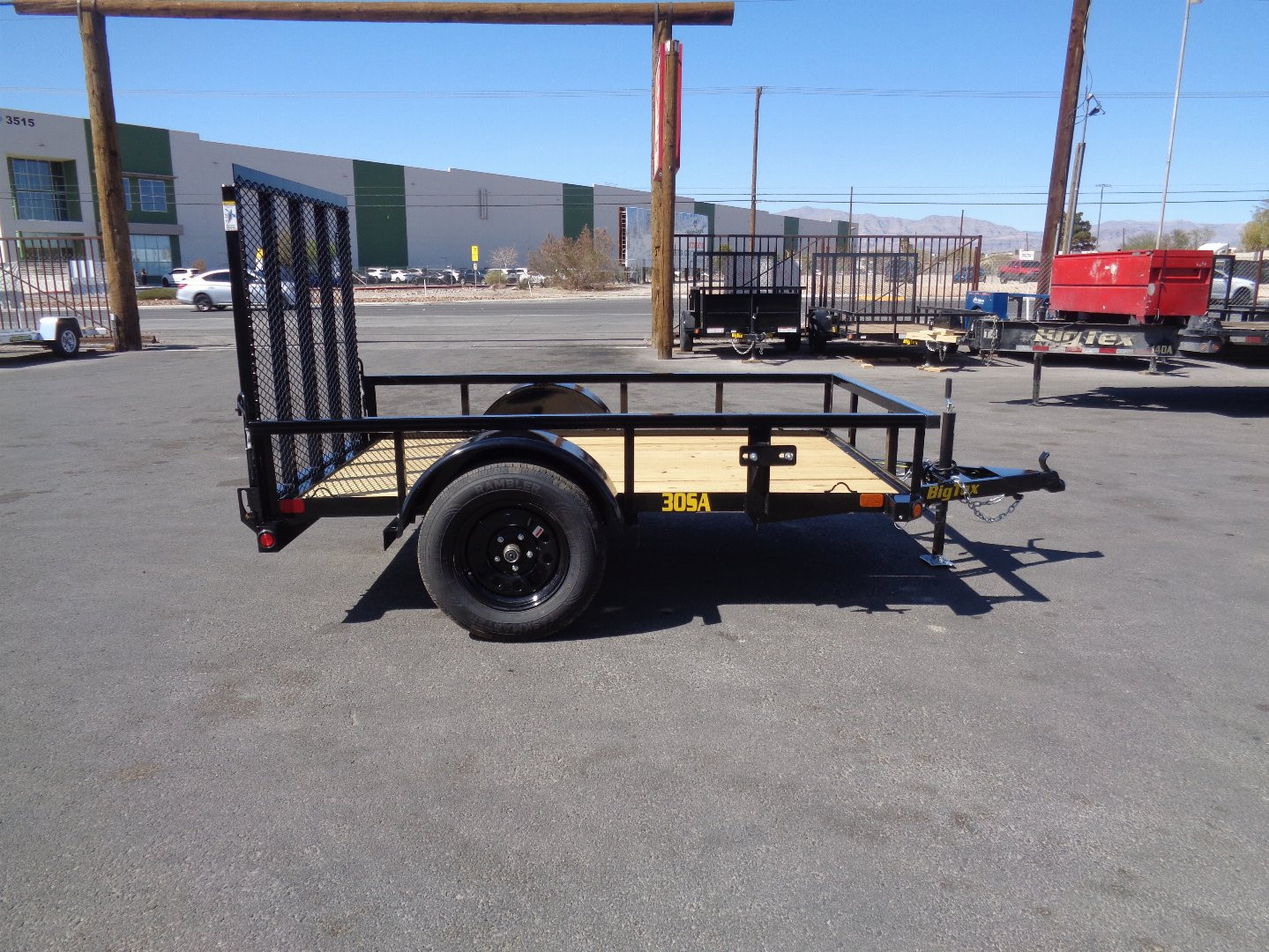 New 2025 BIG TEX Trailer * 30SA-08 * 8Ft Single Axle Utility Trailer