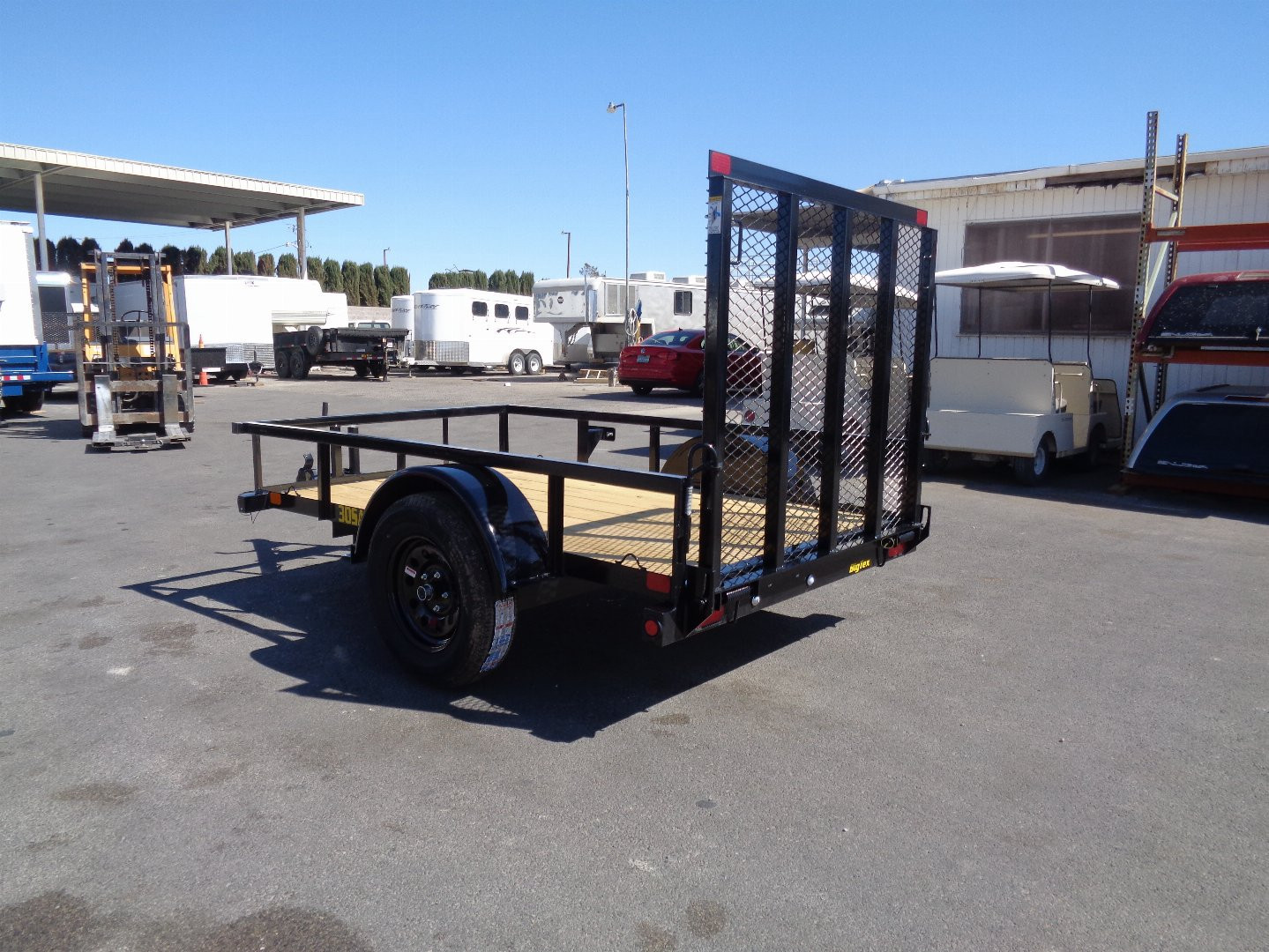 New 2025 BIG TEX Trailer * 30SA-08 * 8Ft Single Axle Utility Trailer
