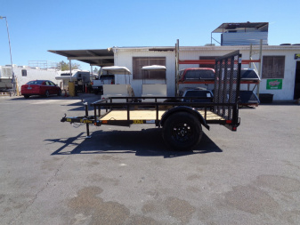 New 2025 BIG TEX Trailer * 30SA-08 * 8Ft Single Axle Utility Trailer