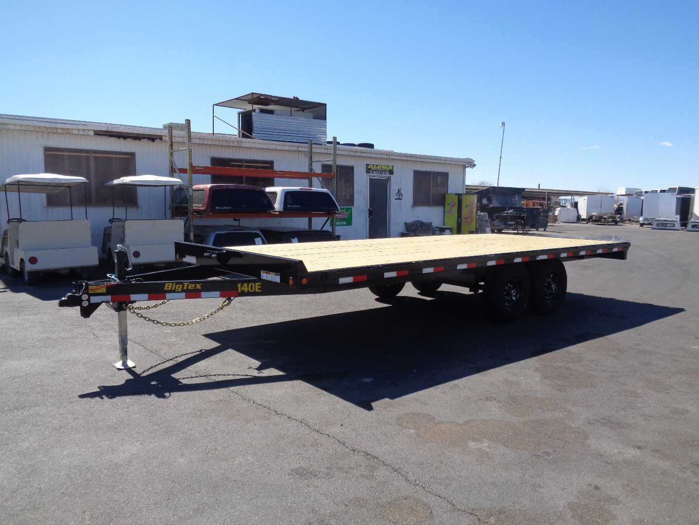New 2025 Big Tex Trailer * 14OE-20 * 20Ft 14K Over-the-Axle Bumper Pull Equipment Trailer
