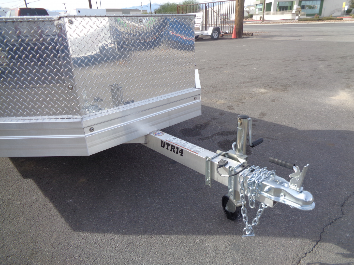 New 2026 ALUMA * UTR14 * 14Ft Single Axle ATV/UTV Trailer