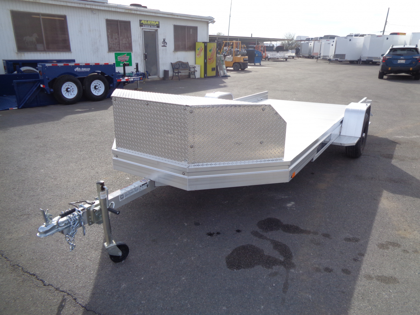 New 2026 ALUMA * UTR14 * 14Ft Single Axle ATV/UTV Trailer