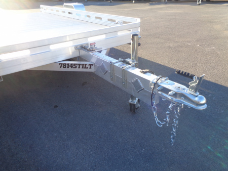 New 2026 Aluma * 7814 TILT-S * 14Ft Single Axle Tilt Utility Trailer