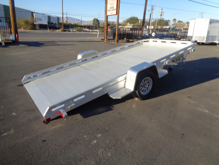 New 2026 Aluma * 7814 TILT-S * 14Ft Single Axle Tilt Utility Trailer