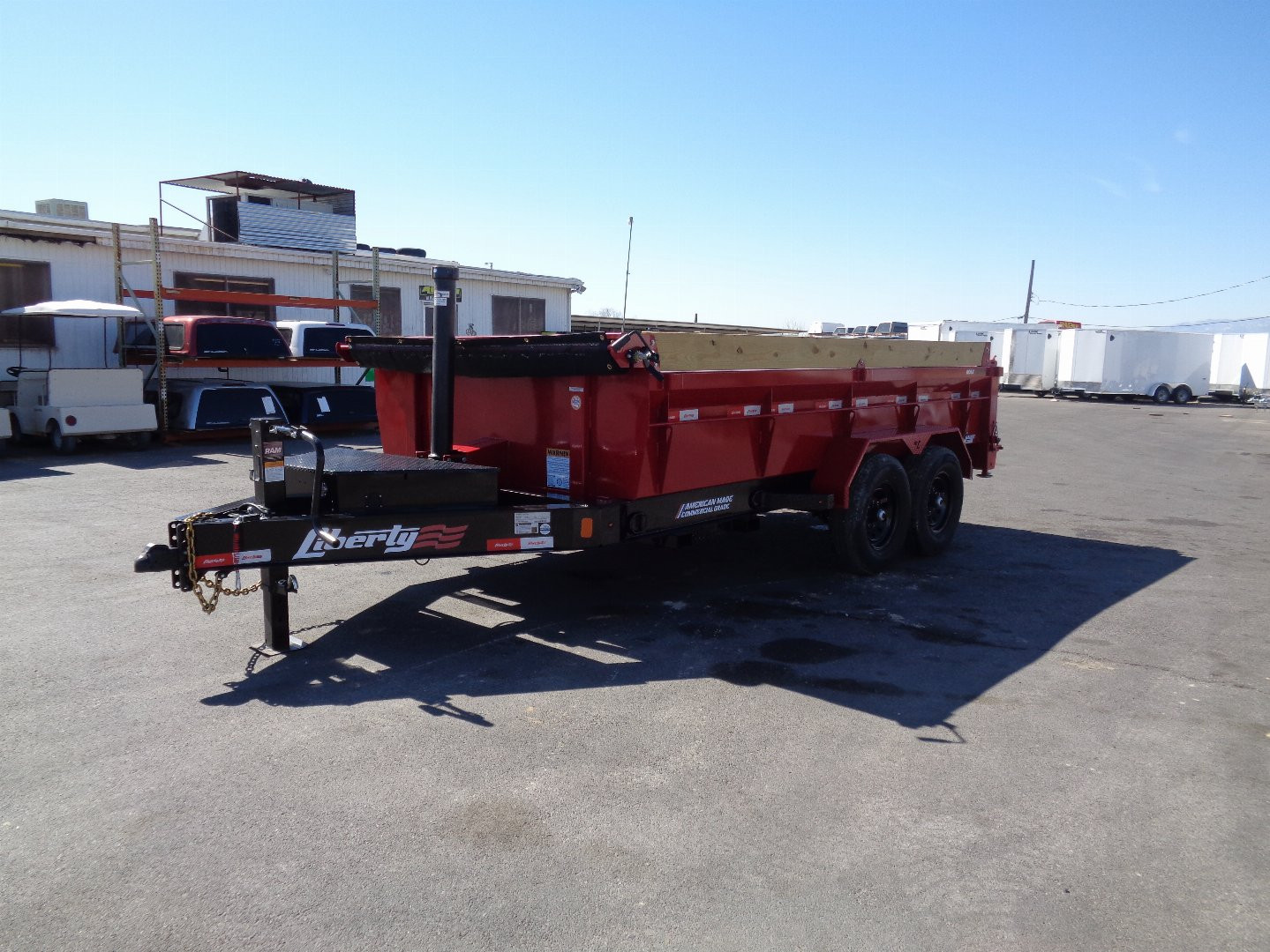 New 2025 Liberty LD14K83X14B8TS Dump Trailer