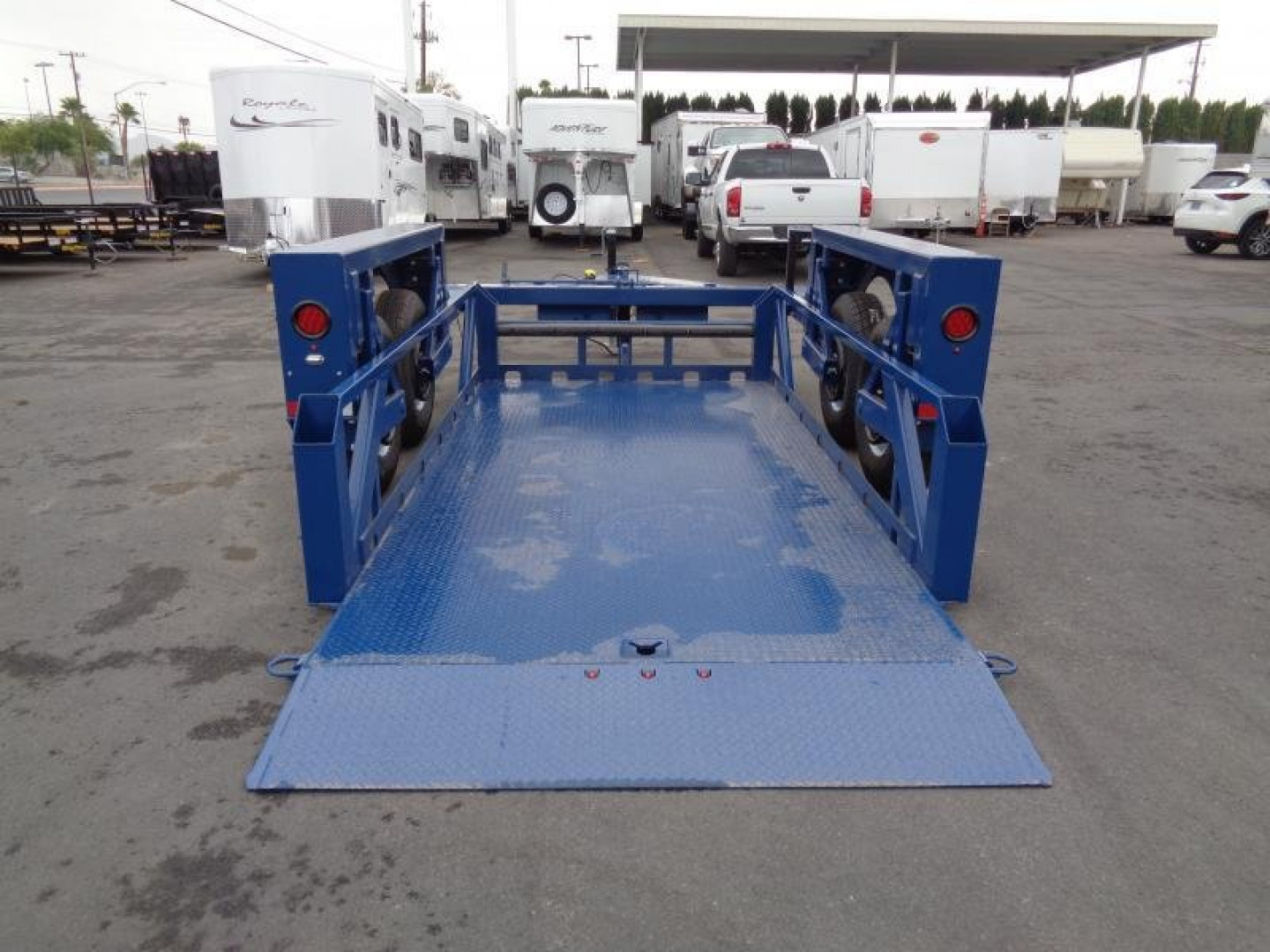New 2025 Air Tow * RENTAL-14 * 14Ft Drop Deck Equipment Trailer