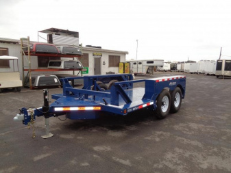 New 2025 Air Tow * RENTAL-14 * 14Ft Drop Deck Equipment Trailer