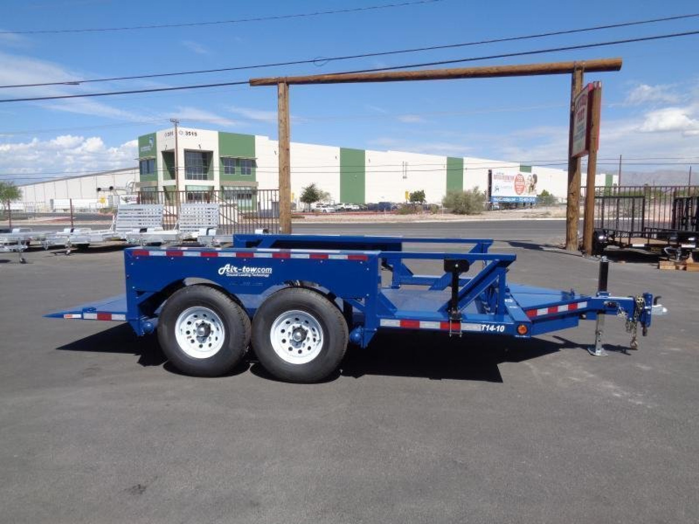 New 2025 Air Tow * T14-10 * 14Ft Drop Deck Equipment Trailer