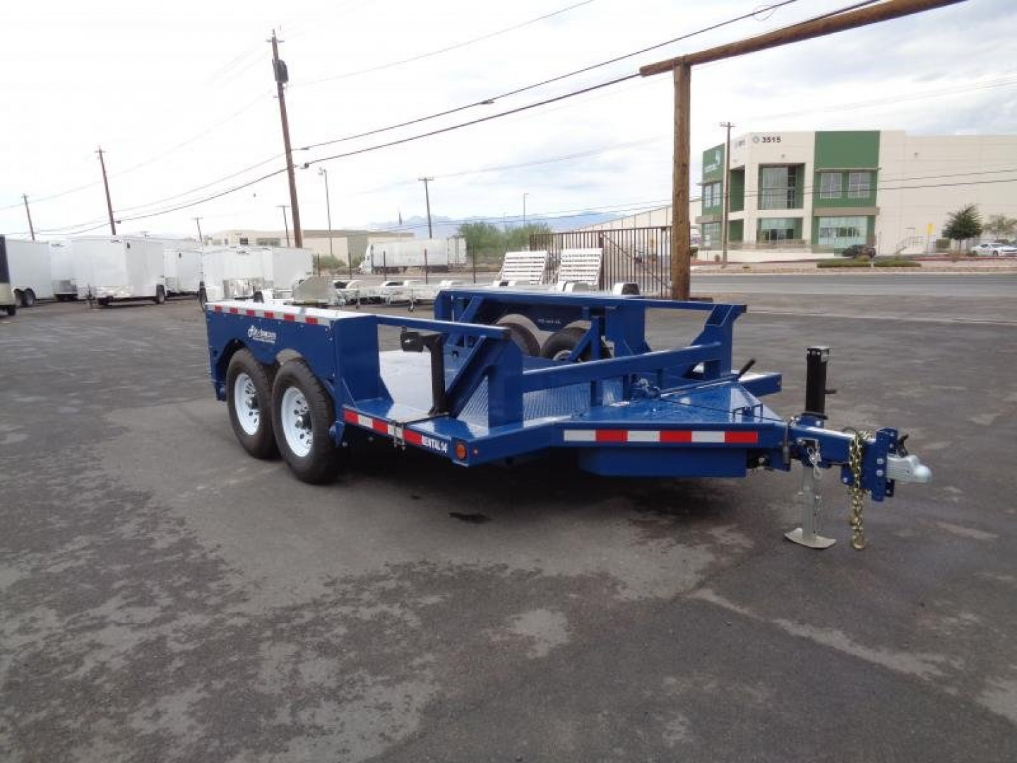 New 2025 Air Tow * RENTAL-16 * 16Ft Drop Deck Equipment Trailer