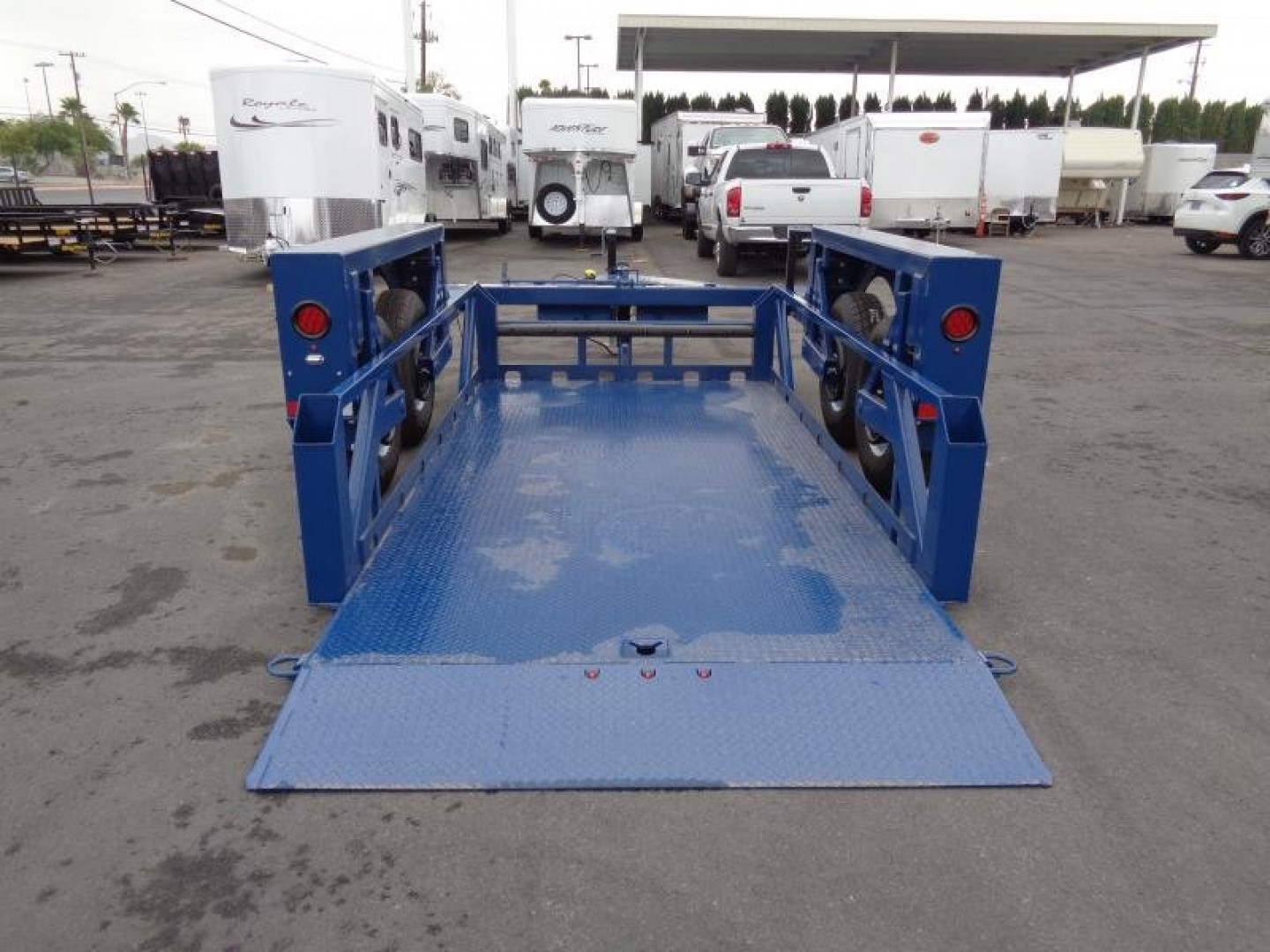 New 2025 Air Tow * RENTAL-16 * 16Ft Drop Deck Equipment Trailer