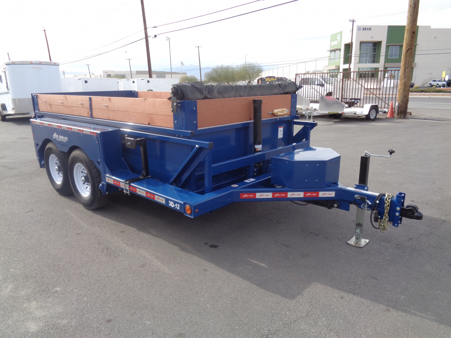 New 2025 Air Tow * 3D-12 * 12.5Ft 10K Drop Deck Dump/Equipment Trailer