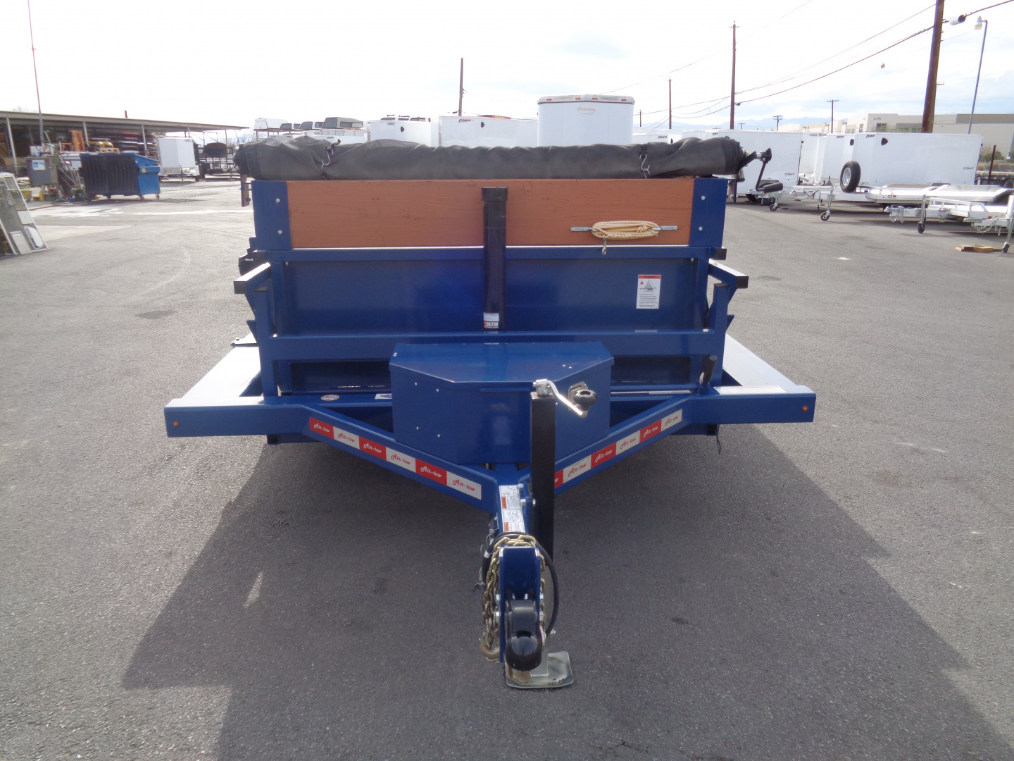 New 2025 Air Tow * 3D-12 * 12.5Ft 10K Drop Deck Dump/Equipment Trailer
