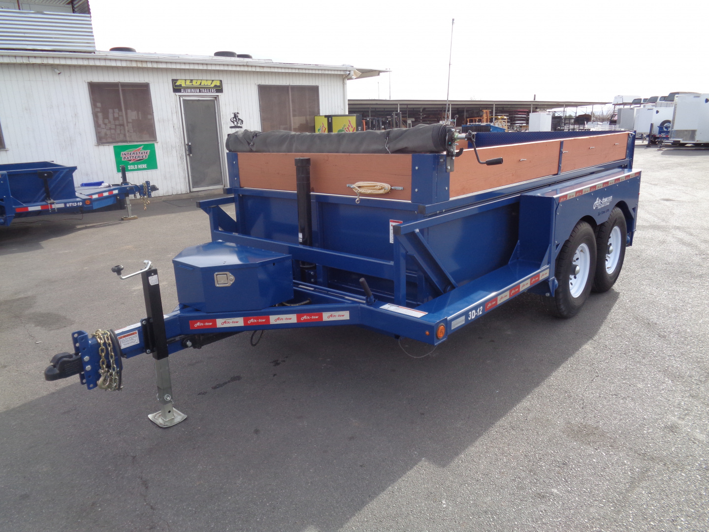 New 2025 Air Tow * 3D-12 * 12.5Ft 10K Drop Deck Dump/Equipment Trailer