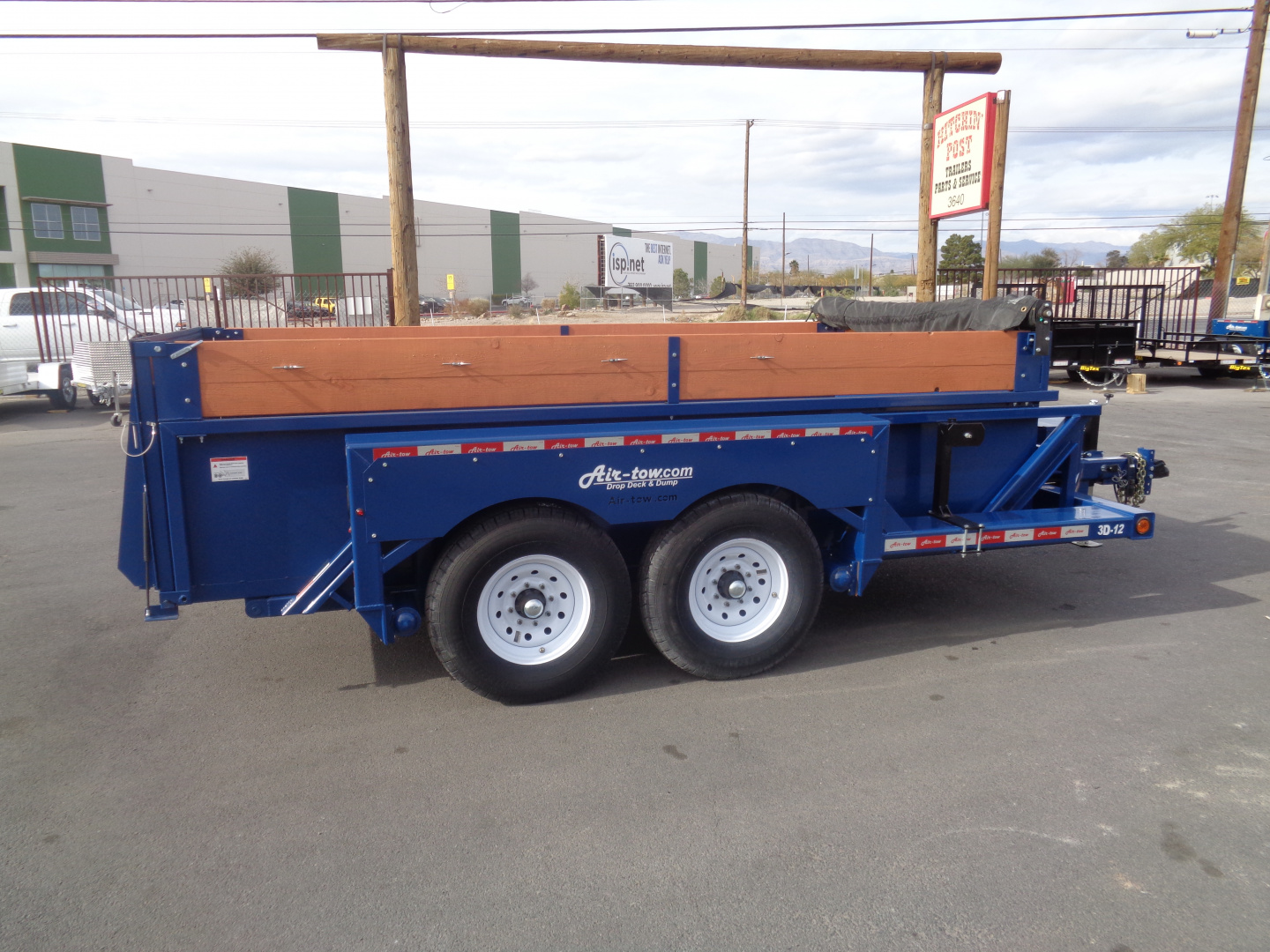 New 2025 Air Tow * 3D-12 * 12.5Ft 10K Drop Deck Dump/Equipment Trailer