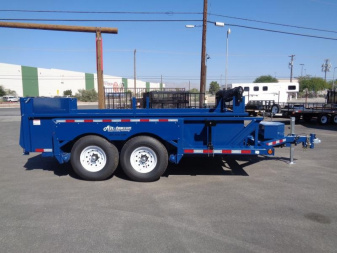 New 2025 Air Tow * 3D-12 * 12.5Ft 10K Drop Deck Dump/Equipment Trailer