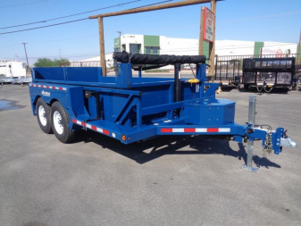 New 2025 Air Tow * 3D-12 * 12.5Ft 10K Drop Deck Dump/Equipment Trailer