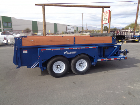 New 2025 Air Tow * 3D-12 * 12.5Ft 10K Drop Deck Dump/Equipment Trailer