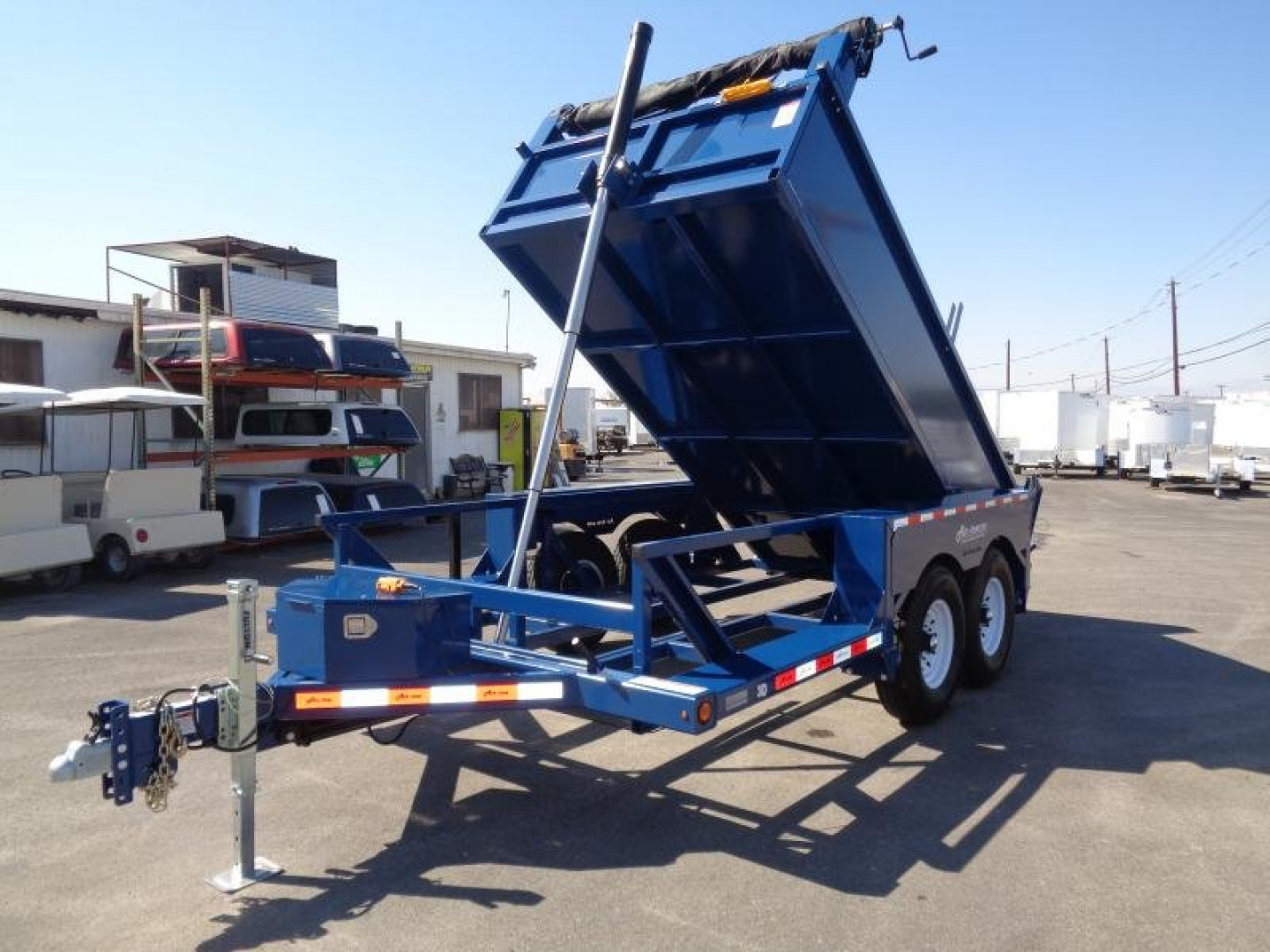 New 2025 Air Tow * 3D-12 * 12.5Ft 10K Drop Deck Dump/Equipment Trailer