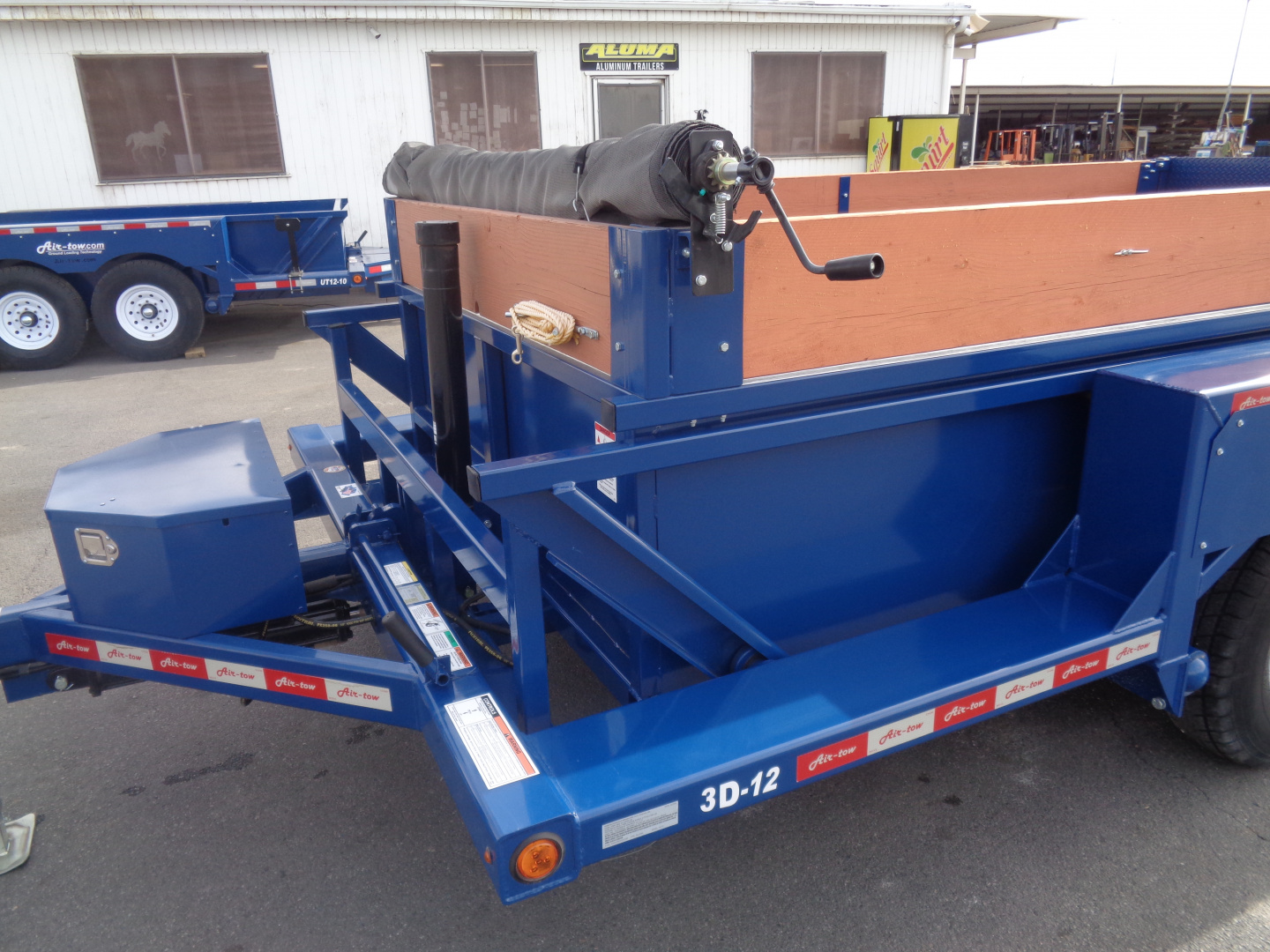 New 2025 Air Tow * 3D-12 * 12.5Ft 10K Drop Deck Dump/Equipment Trailer