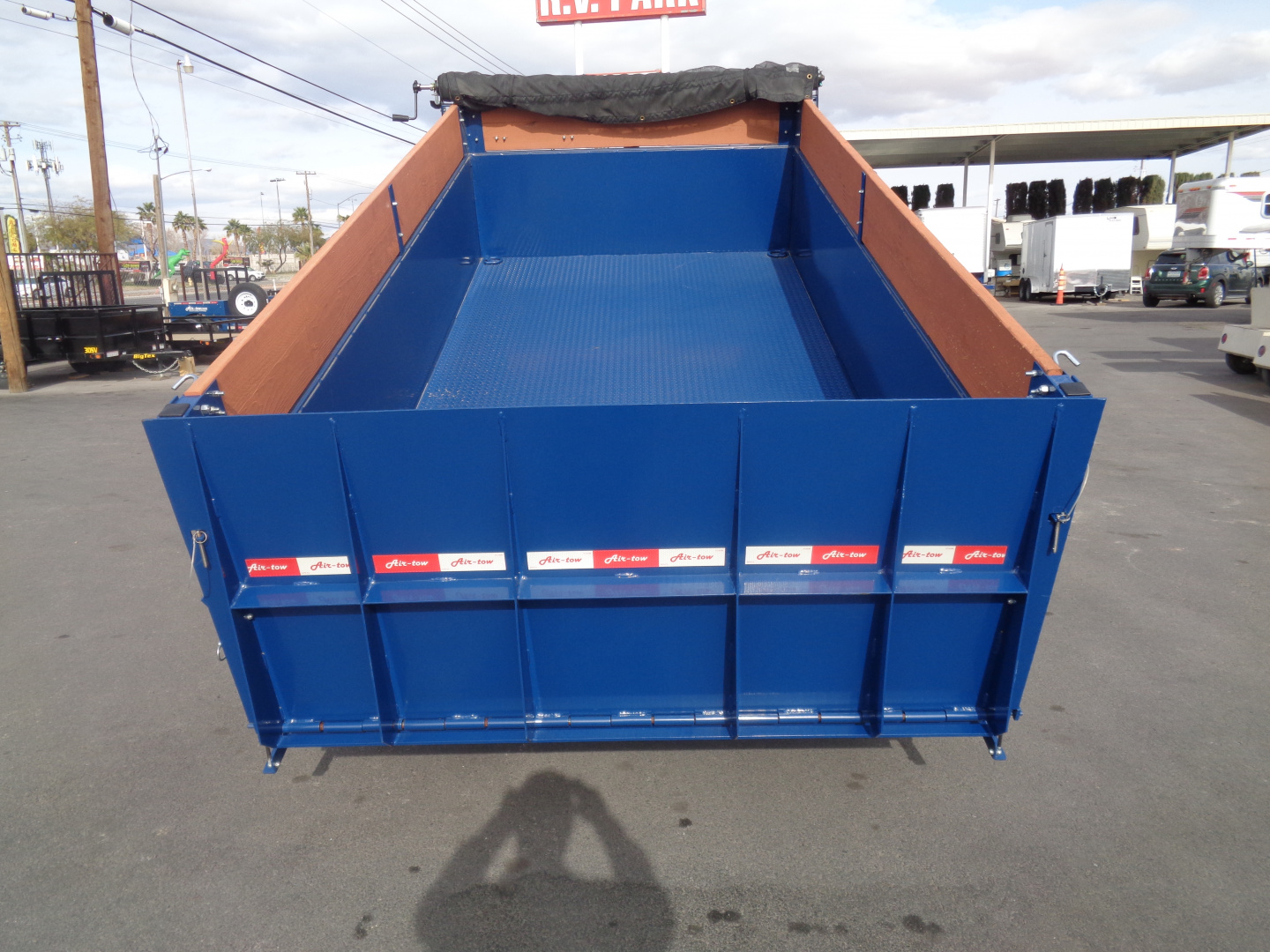 New 2025 Air Tow * 3D-12 * 12.5Ft 10K Drop Deck Dump/Equipment Trailer