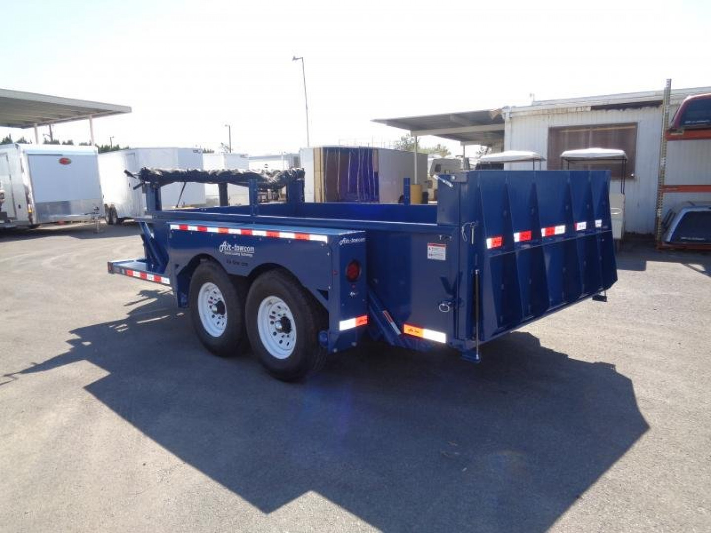 New 2025 Air Tow * 3D-12 * 12.5Ft 10K Drop Deck Dump/Equipment Trailer