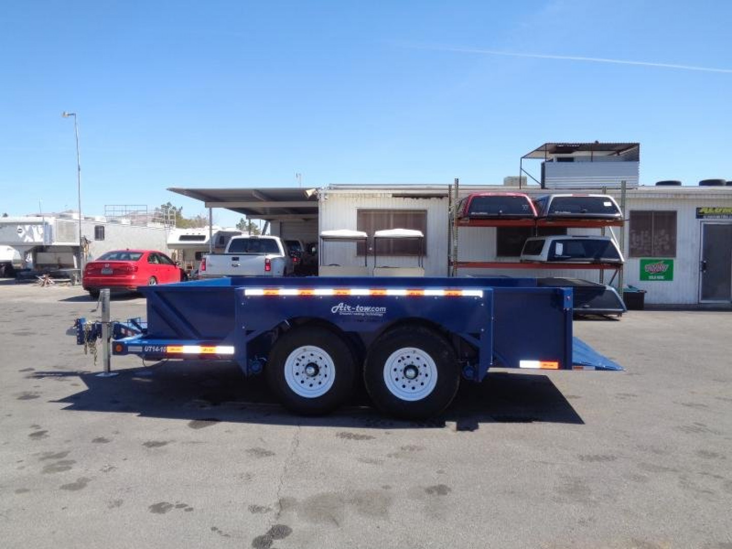 New 2025 Air Tow * UT14-10 * 14Ft Drop Deck Equipment Trailer