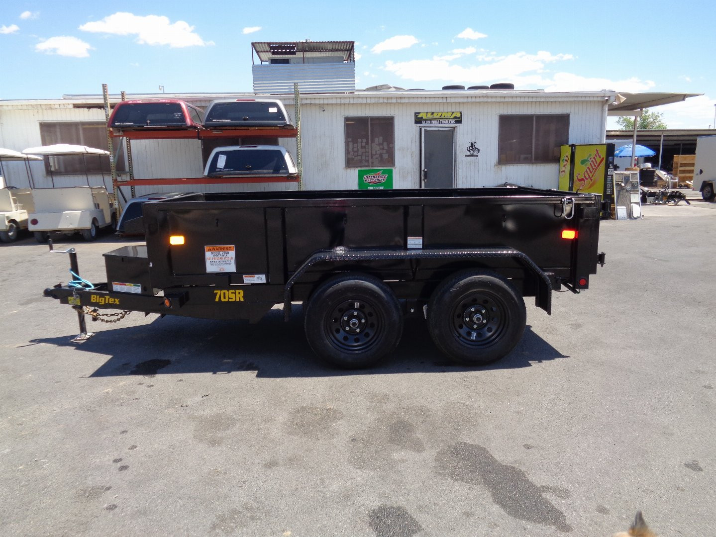 New 2025 BIG TEX TRAILERS 70SR-10-5W Dump Trailer